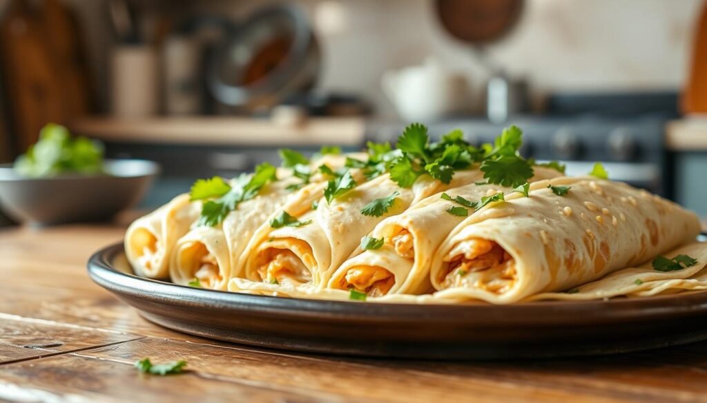 White Chicken Enchiladas Recipe