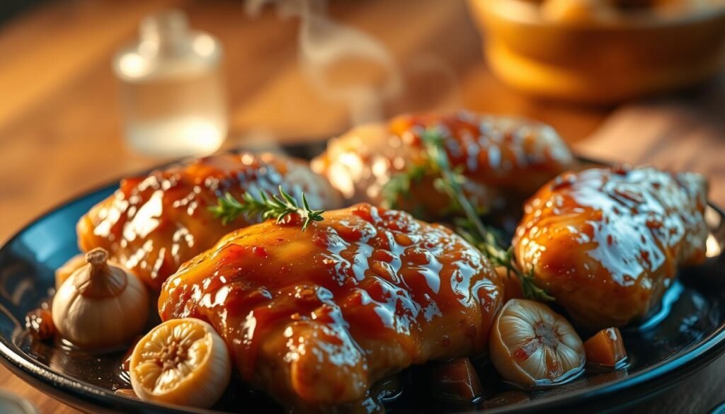 Honey Garlic Chicken 