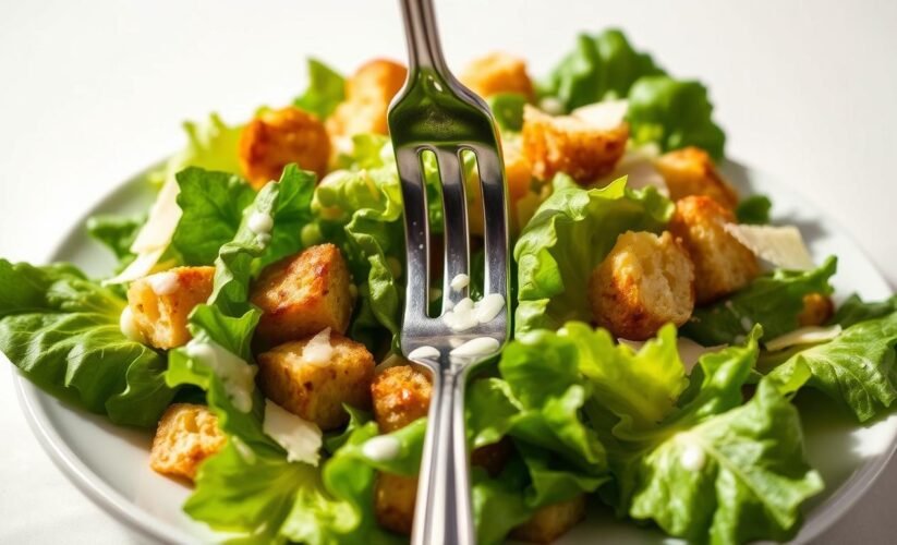 A fresh and classic Caesar Salad