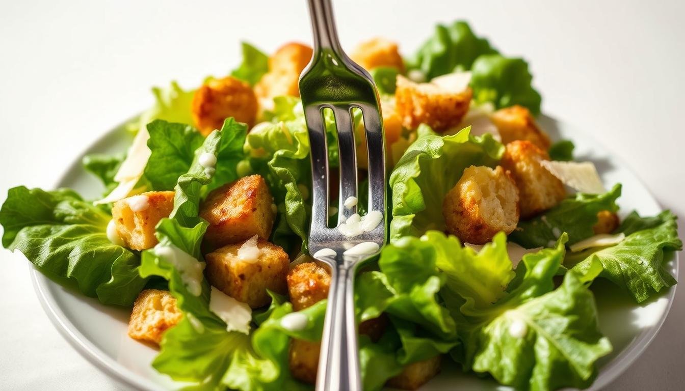 A fresh and classic Caesar Salad