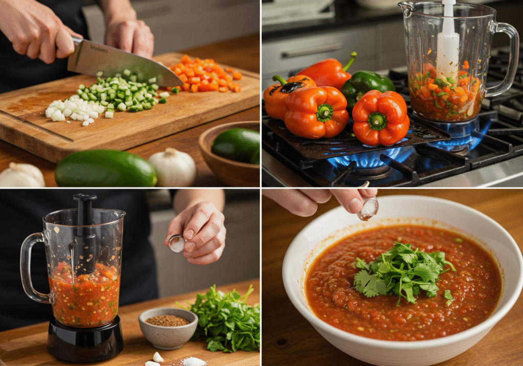 Step-by-step Best Salsa Recipe preparation techniques