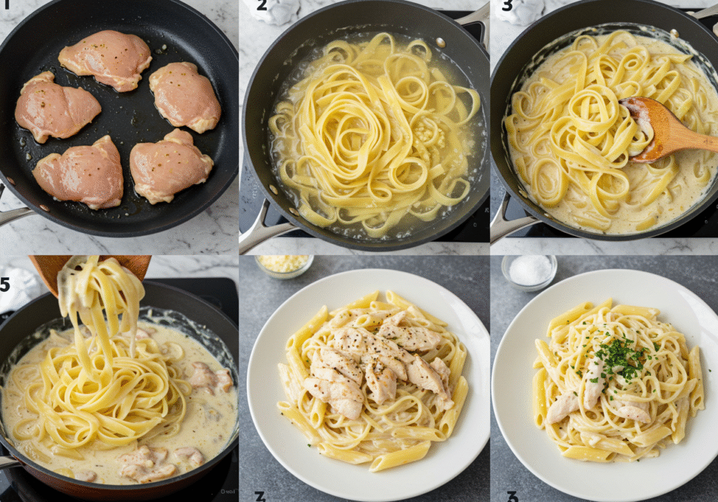 Simple Chicken Alfredo Recipe