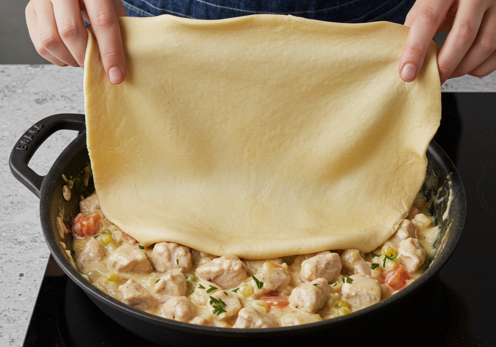 Chicken Pot Pie steps