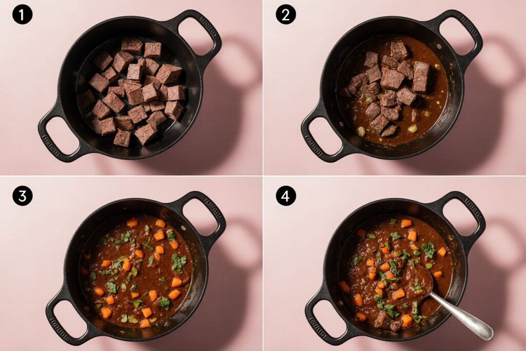 Stew Meat Recipes step by step