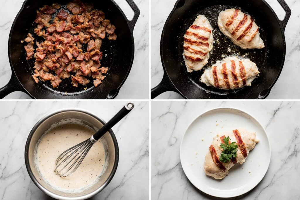 Chicken Bacon Ranch Pasta