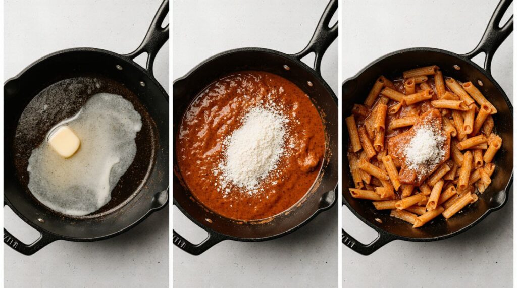 Alfredo Sauce Recipe Step by step
